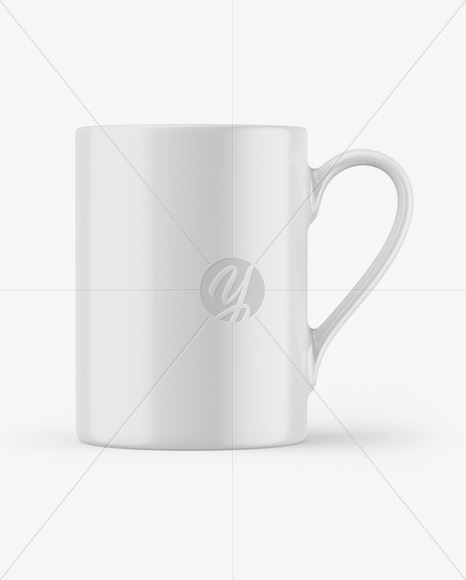 Glossy Coffee Cup Mockup