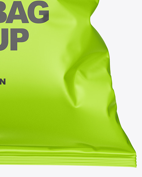 Matte Food Bag Mockup