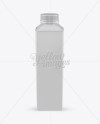 Glossy Bottle Mockup - Front View