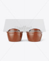 Cinnamon Apple Sauce 4-4 Oz. Cups Mockup - Front Vew