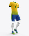 Men’s Full Soccer Kit Mockup (Hero Shot)