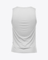 Men's Loose Fit Sleeveless Shirt Mockup