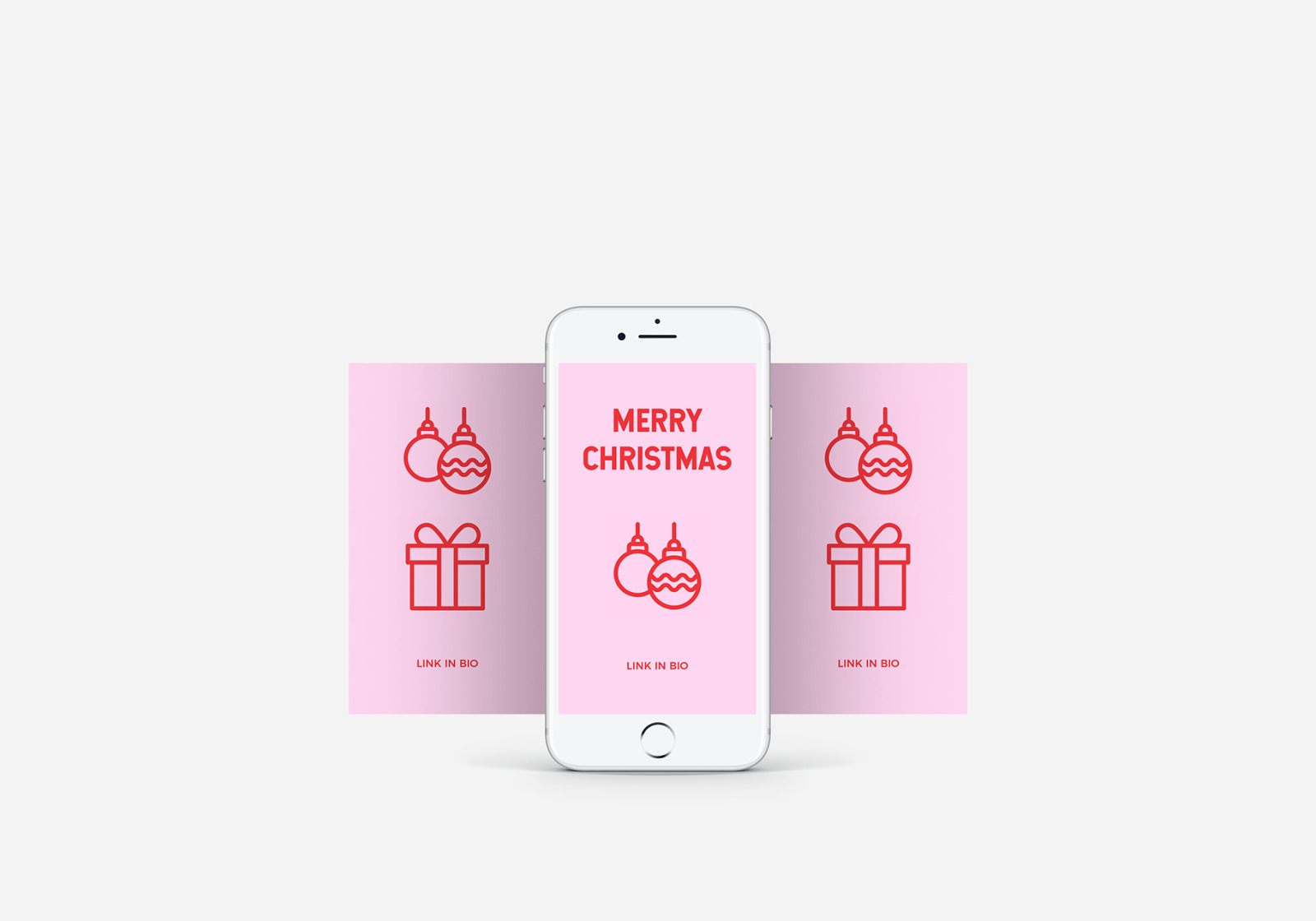 Merry Christmas | Line icons Vector