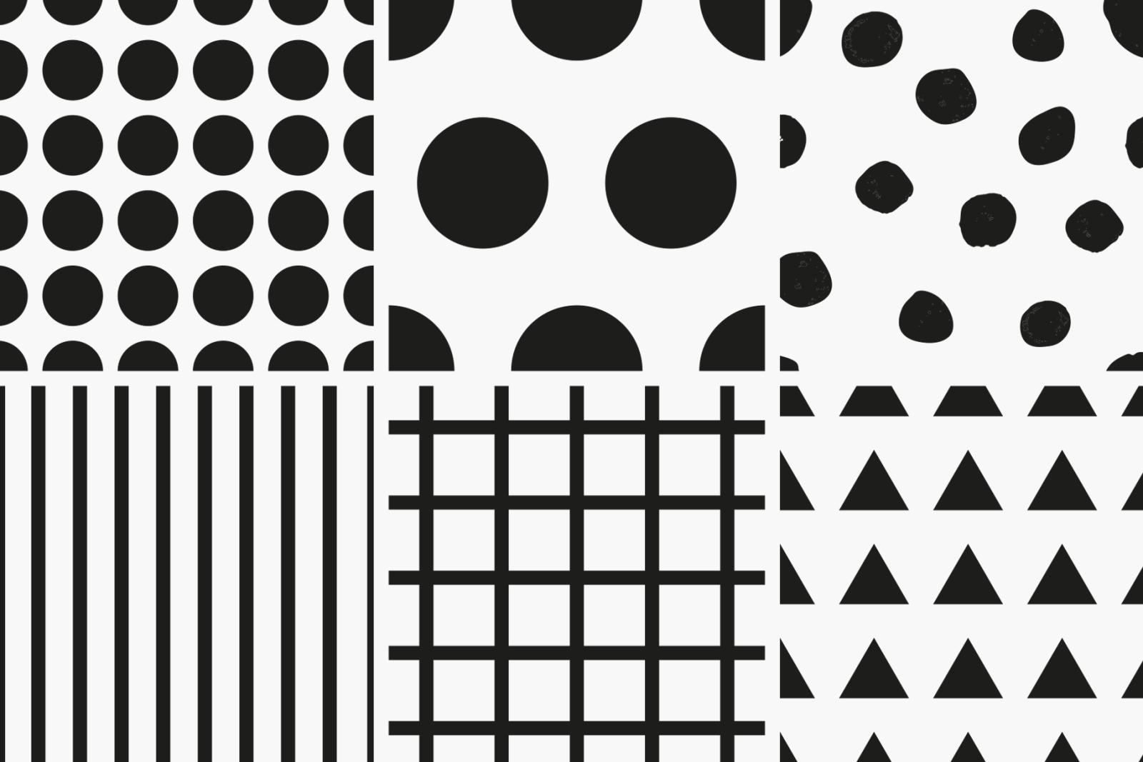 Memphis Seamless Patterns