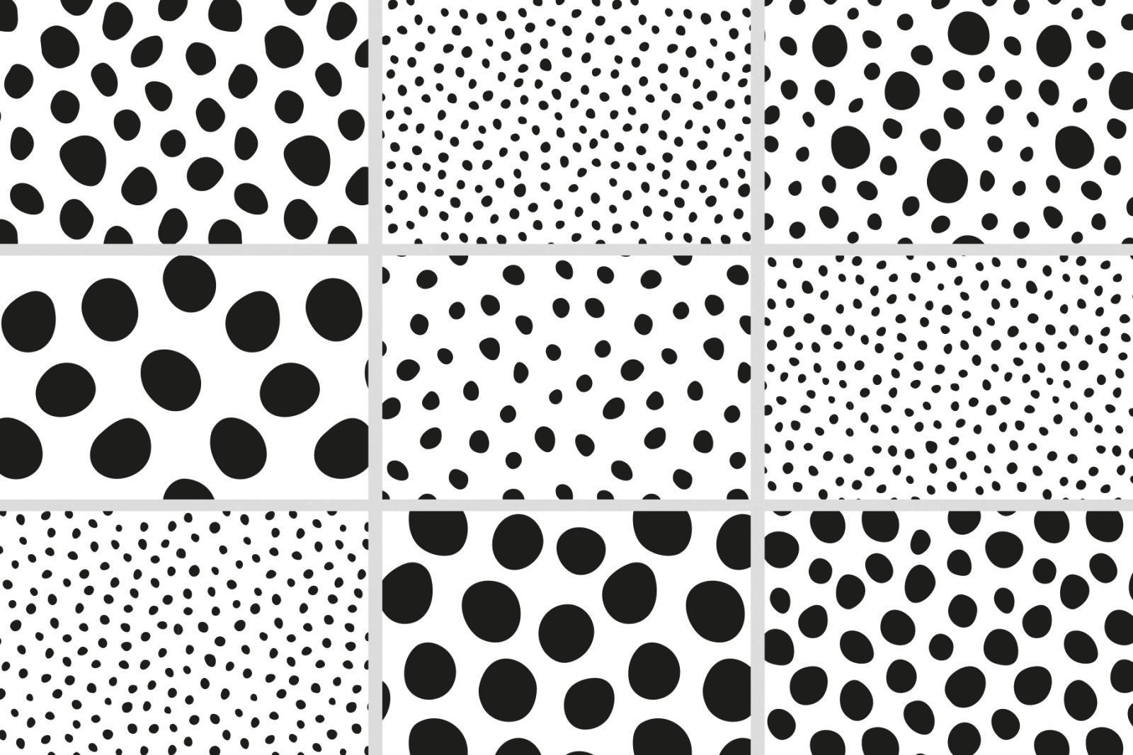 Polka Dots Seamless Patterns Polka Dots Seamless Patterns