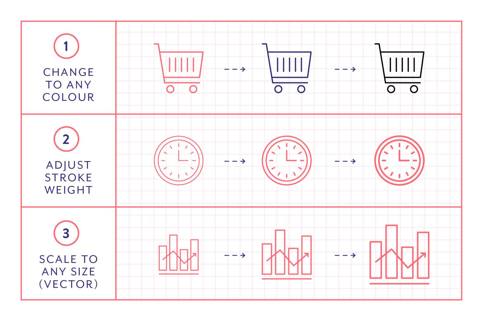 Line Icons – Useful Line Icons Line Icons – Useful Line Icons