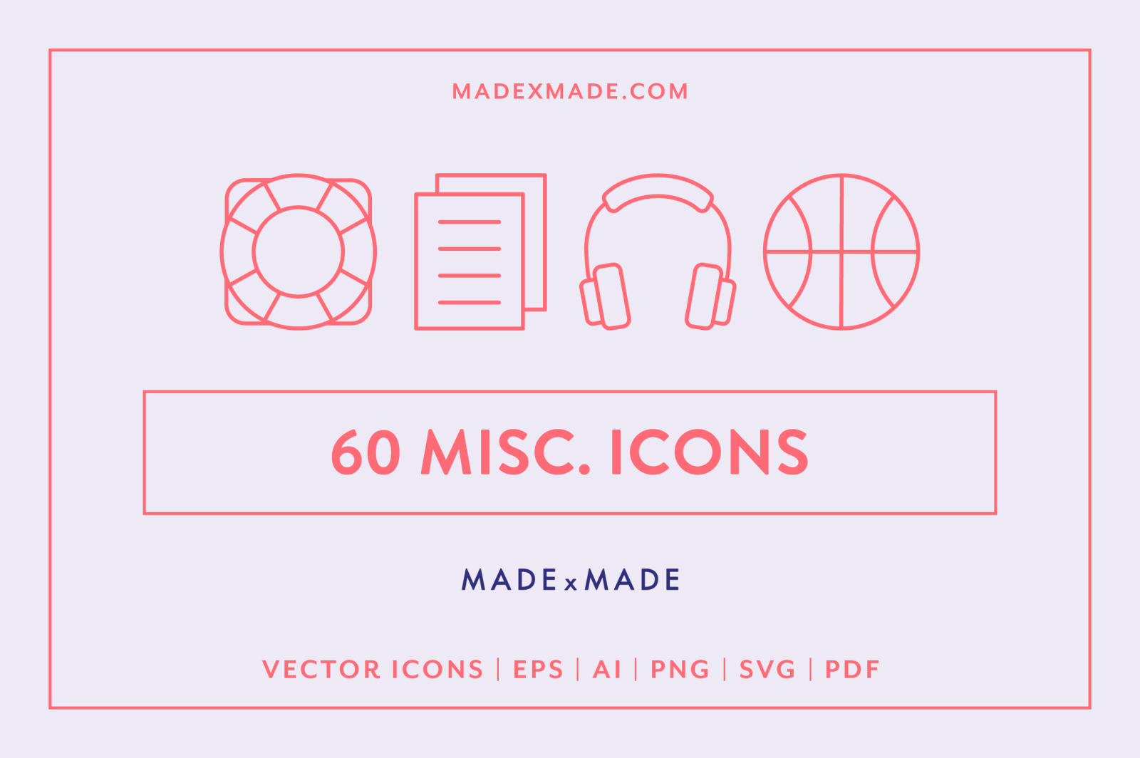Line Icons – Miscellaneous Icons Line Icons – Miscellaneous Icons