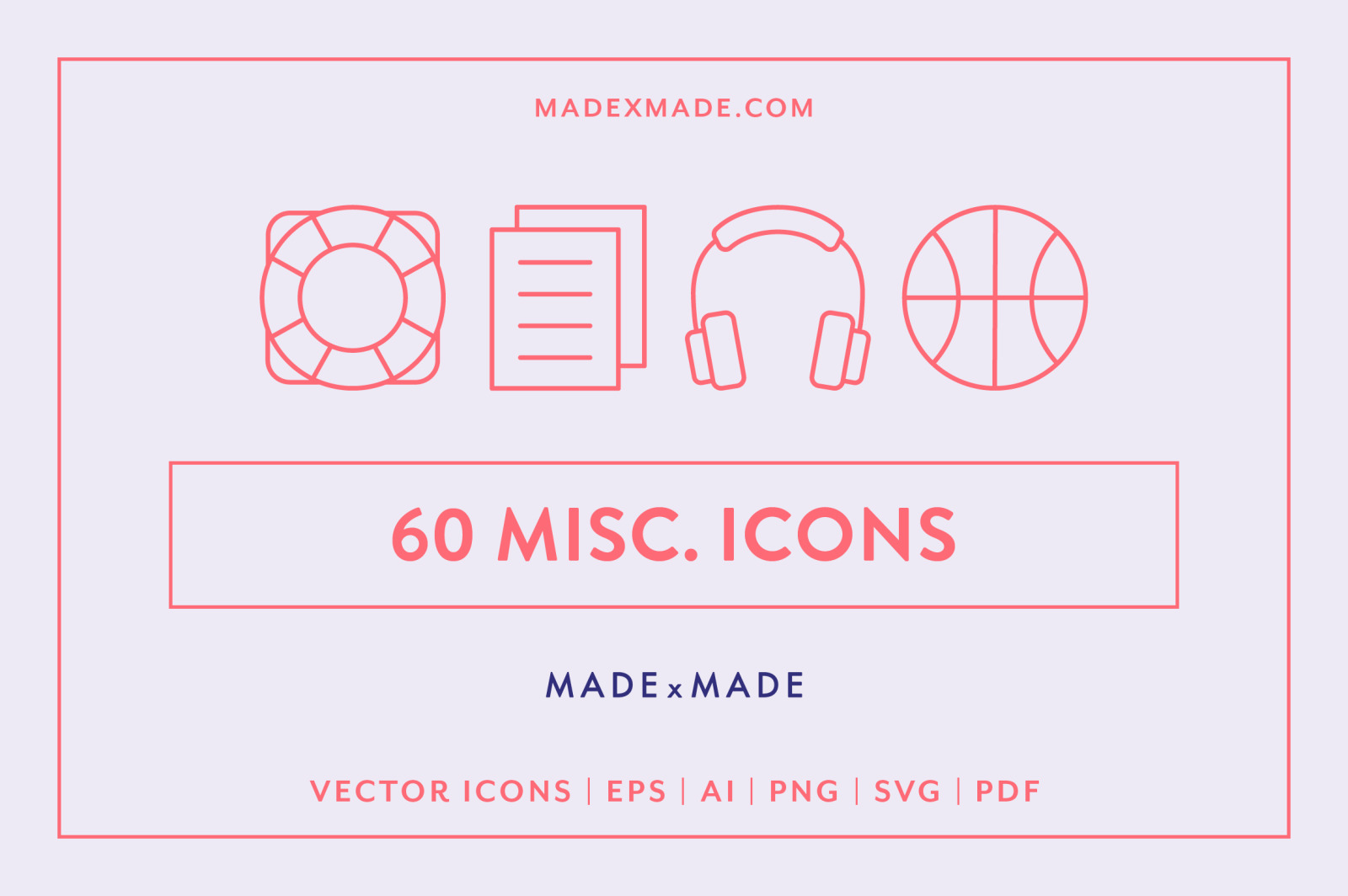 Line Icons – Miscellaneous Icons