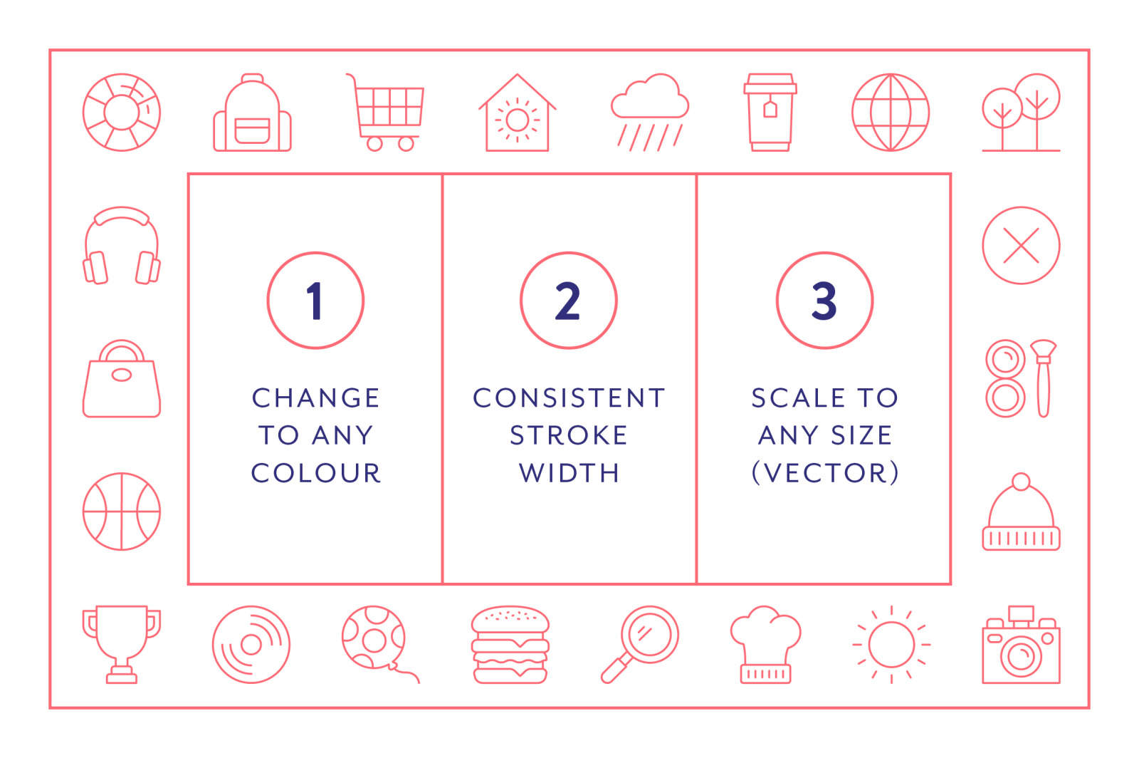 Line Icons – Miscellaneous Icons Line Icons – Miscellaneous Icons