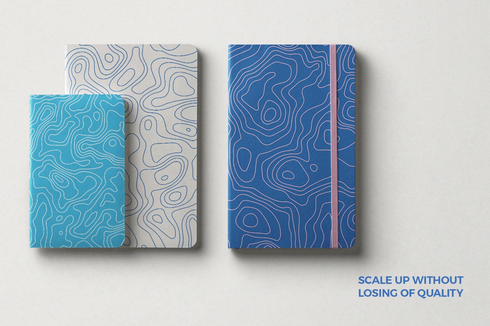 9 Topographic Maps Seamless Patterns 9 Topographic Maps Seamless Patterns