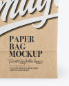 Kraft Paper Bag Mockup
