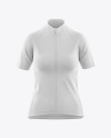 Women's Cycling Jersey Mockup