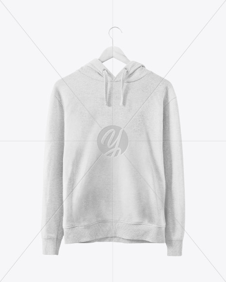 Hoodie on Hanger Mockup