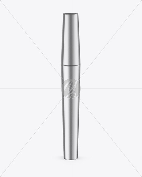 Metallic Mascara Tube Mockup