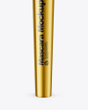 Metallic Mascara Tube Mockup