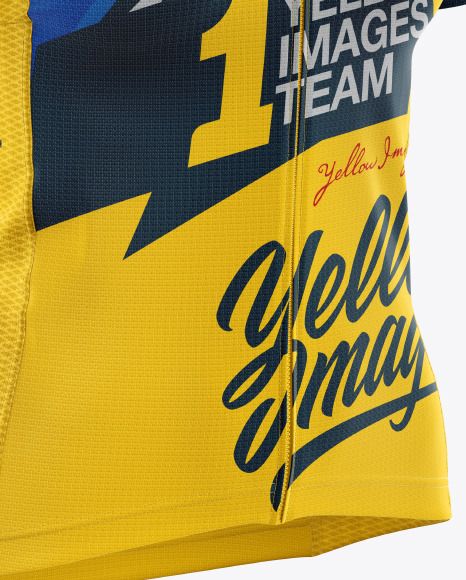 Women's Cycling Jersey Mockup