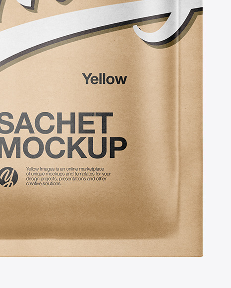 Kraft Sachet Mockup