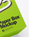 Two Paper Boxes Mockup