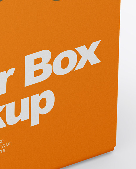 Paper Box Mockup