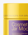 Glossy Cosmetic Jar Mockup