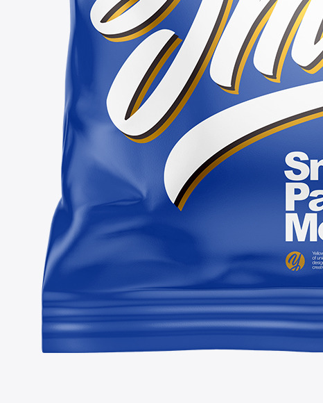 Matte Snack Package Mockup