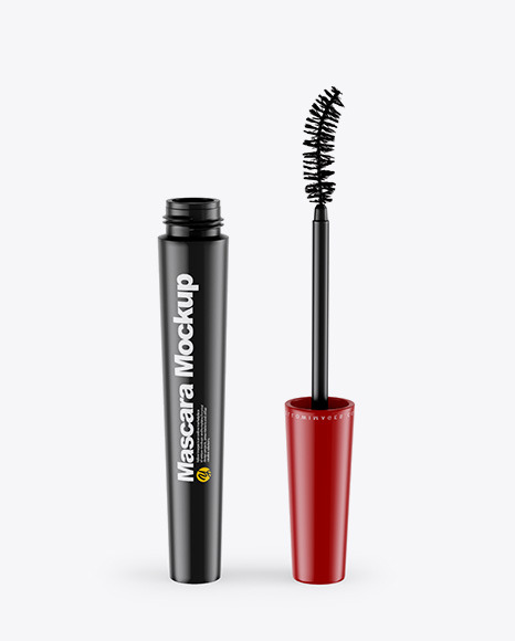 Opened Matte Mascara Mockup