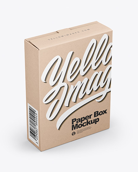 Kraft Box Mockup