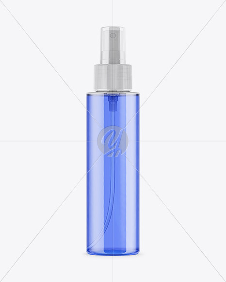 Clear Spray Bottle Mockup