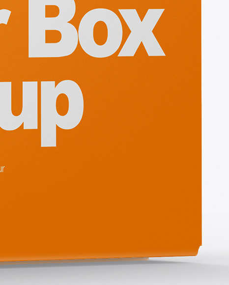 Paper Box Mockup Paper Box Mockup