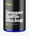 Glossy Dropper Bottle Mockup