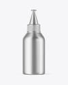 Metallic Plastic Bottle Mockup