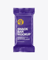 Glossy Snack Bar Mockup