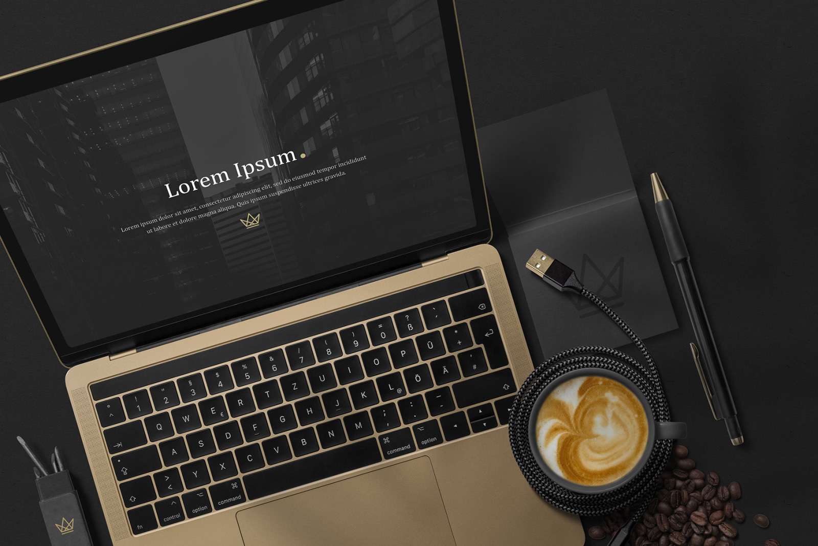 Black Branding Mockups Vol.1 Black Branding Mockups Vol.1