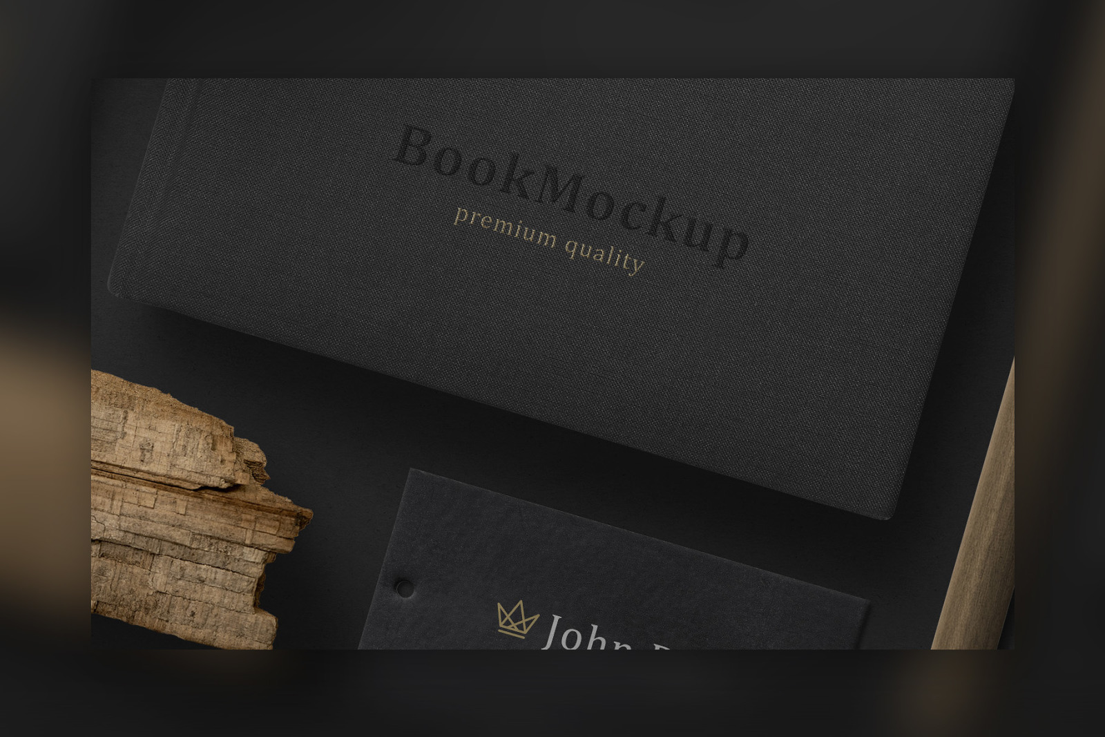 Black Branding Mockups Vol.2 Black Branding Mockups Vol.2
