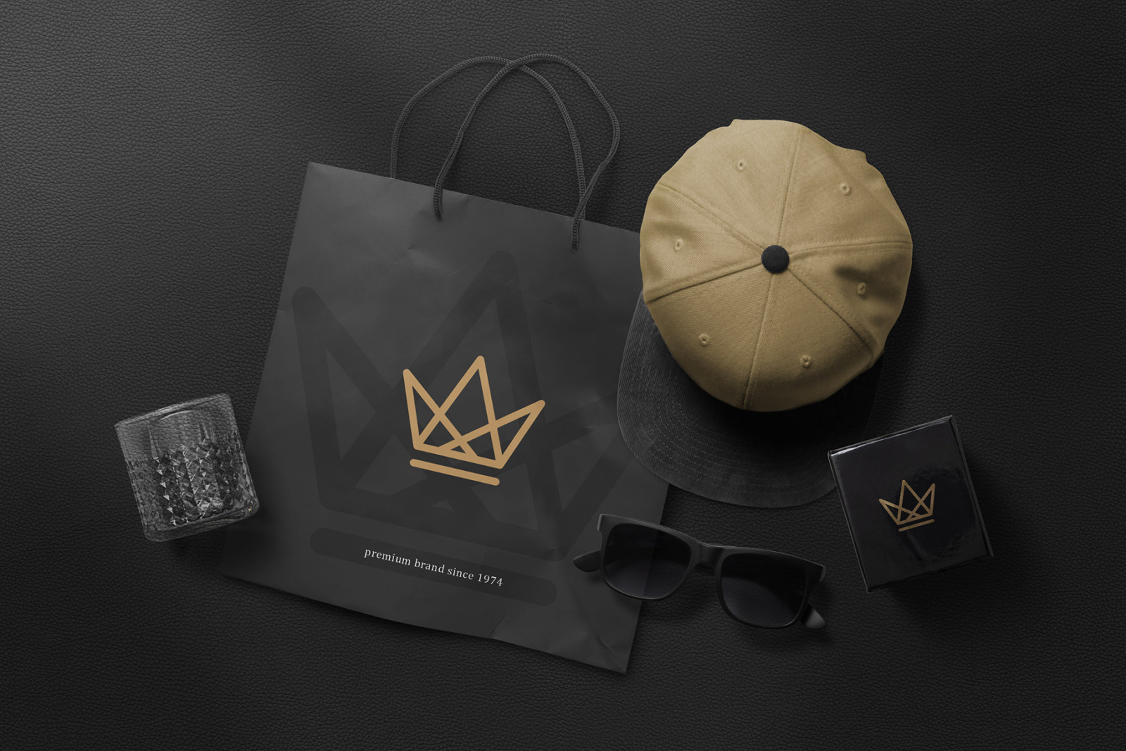Black Branding Mockups Vol.3 Black Branding Mockups Vol.3