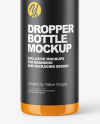 Glossy Dropper Bottle Mockup