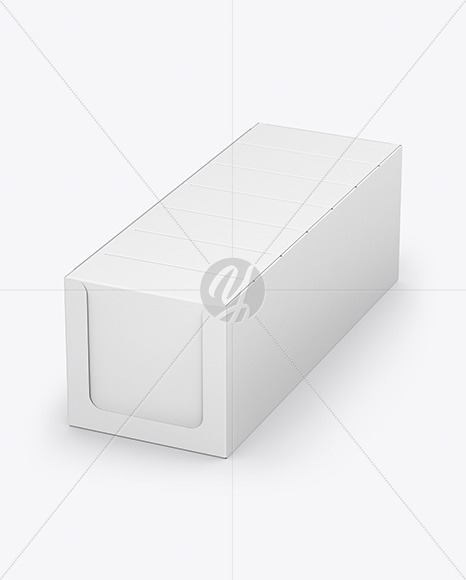 Paper Box With Boxes Mockup