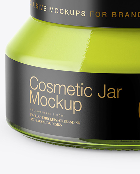 Cosmetic Jar Mockup