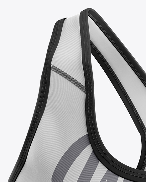 Sports Bra Mockup - Front View