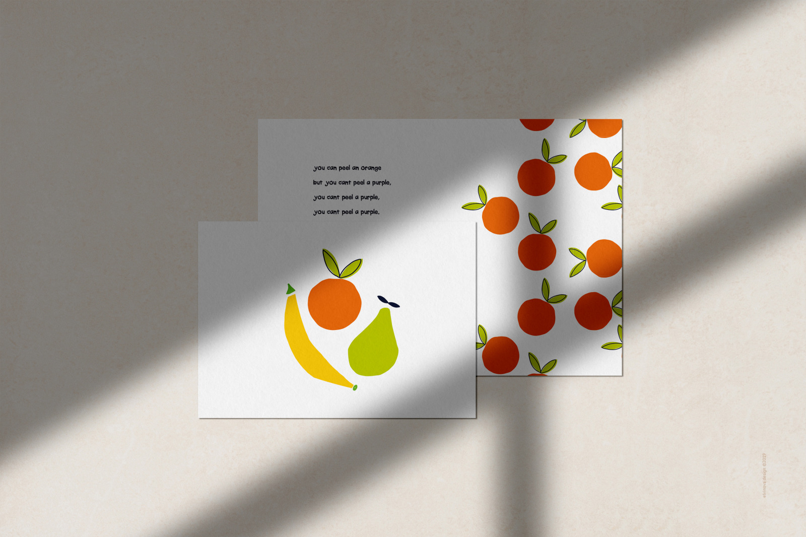 Aloha! Abstract Fruits & Leaves Aloha! Abstract Fruits & Leaves