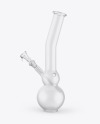 Frosted Glass Weed Bong Mockup