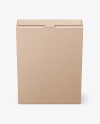 Kraft Box Mockup Kraft Box Mockup