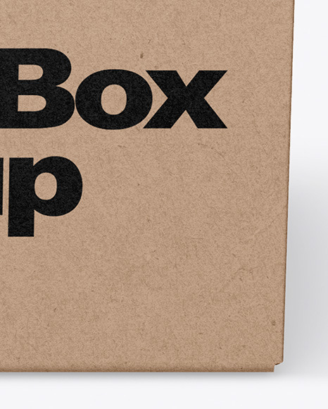 Kraft Box Mockup Kraft Box Mockup