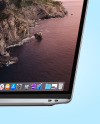 Silver MacBook Pro Mockup