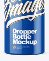 Glossy Dropper Bottle Mockup