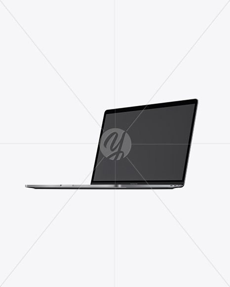 Space Gray MacBook Pro Mockup