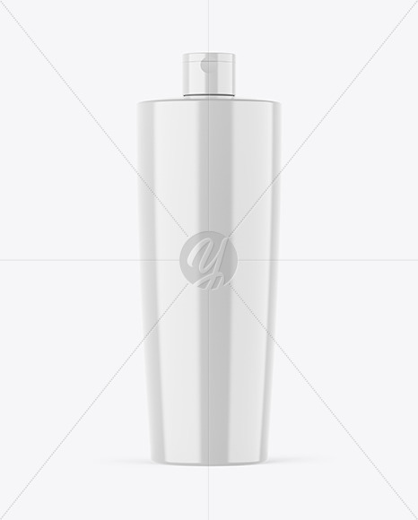 Glossy Cosmetic Bottle Mockup