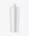 Matte Cosmetic Bottle Mockup