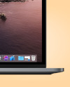 Space Gray MacBook Pro Mockup