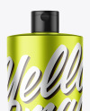 Metallized Cosmetic Bottle Mockup